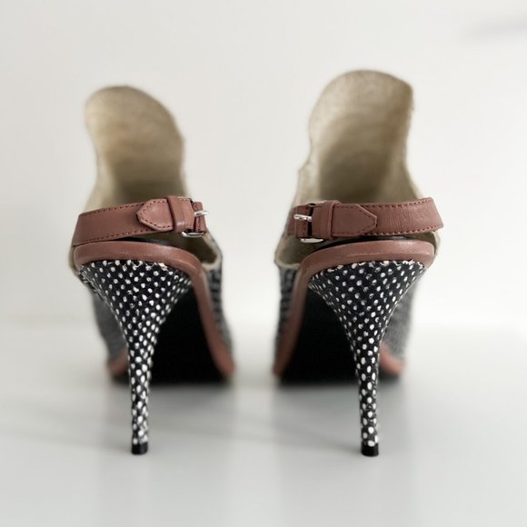 Balenciaga Glove Python Slingback Sandals - Picture 4 of 7